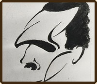 Σκίτσο του Τάκη Καλμούχου 1927-1928