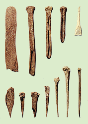 Bone tool shop