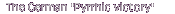 The German 'Pyrrhic victory'
